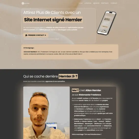 Site Web hemler.fr Site Web hemler.fr